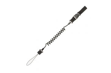 Image of Tac Shield Pistol Lanyard Belt/Vest, Black, T4901BK