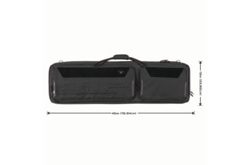 Image of Tac-Six Unit 46 in Tactical Gun Case, Black, 10832
