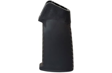 Image of TAC Smooth Pattern Over-Molded AR Pistol Grip, Straight Top, Black, CS03S1-BK