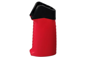 Image of TAC Smooth Pattern Over-Molded AR Pistol Grip, Straight Top, Red, CS03S1-RD