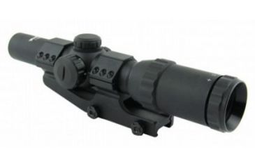 Image of Tacfire 1-4X24 Tri Ill. CQB Scope With Cantilever Mount, Etched Glass Dot Reticle, Black SCT1424D