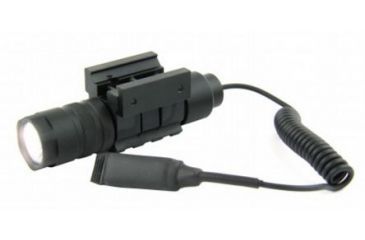 Image of TacFire Cree LED Tactical Flashlight, CR123A, 150 Lumens, Black, FLR150