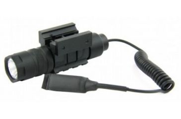 Image of TacFire Cree LED Tactical Flashlight, CR123A, 150 Lumens, Black, FLR150