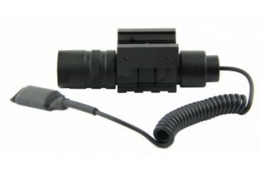 Image of TacFire Cree LED Tactical Flashlight, CR123A, 150 Lumens, Black, FLR150