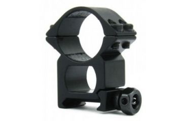 Image of Tacfire 1in Rings/Medium Profile Scope Rings, Heavy Duty, Black R04