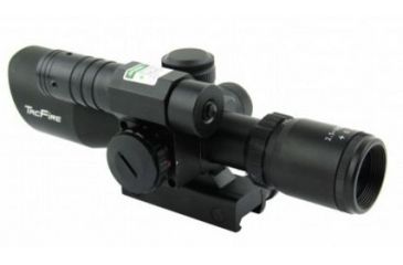 Image of Tacfire 2.5-10X40 Dual Ill. Green Laser Scope w/Pressure Switch/Mil-Dot, Black SCGL251040M