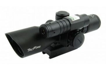 Image of Tacfire 2.5-10X40 Dual Ill. Green Laser Scope w/Pressure Switch/Mil-Dot, Black SCGL251040M