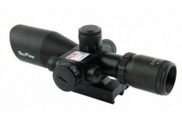 Image of Tacfire 2.5-10X40 Dual Ill. Red Laser Scope/Mil-Dot, Black SCRL251040M