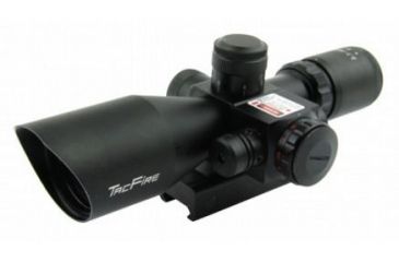 Image of Tacfire 2.5-10X40 Dual Ill. Red Laser Scope/Mil-Dot, Black SCRL251040M