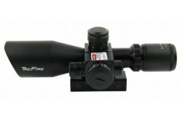 Image of Tacfire 2.5-10X40 Dual Ill. Red Laser Scope/Mil-Dot, Black SCRL251040M