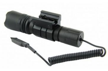 Image of TacFire Cree LED Tactical Flashlight, CR123A, 220 Lumens, Black, FLR220, EDEMO1