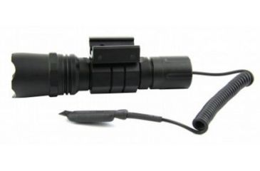 Image of TacFire Cree LED Tactical Flashlight, CR123A, 220 Lumens, Black, FLR220, EDEMO1