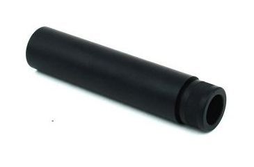 Image of Tacfire .223/.556 1/2inX28 Slip-On Fake Can Style Muzzle Brake w/Crush Washer/Short/Steel, Black MZ1006S