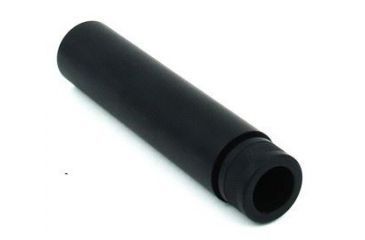 Image of Tacfire .223/.556 1/2inX28 Slip-On Fake Can Style Muzzle Brake w/Crush Washer/Short/Steel, Black MZ1006S