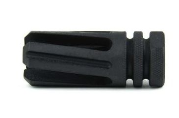 Image of Tacfire .223/.556 1/2inX28 Thread 4 Prong Twist Muzzle Brake w/Crush Washer/Steel, Black MZ1005