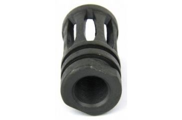 Image of Tacfire .223/.556 1/2inX28 Thread Bird Cage A2 Muzzle Brake/Steel, Black MZ1001-A2