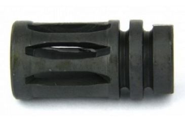Image of Tacfire .223/.556 1/2inX28 Thread Bird Cage A2 Muzzle Brake/Steel, Black MZ1001-A2