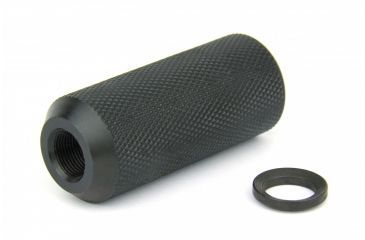 Image of Tacfire .223/.556 1/2inx28 Thread Krinkov Hollow Style 1-Piece Muzzle Brake w/Crushwasher/Steel, Black, MZ1015