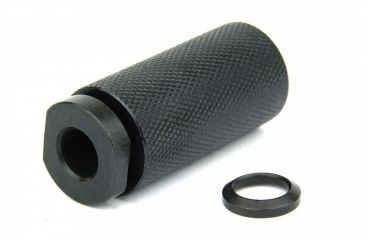 Image of Tacfire .223/.556 1/2inx28 Thread Krinkov Hollow Style 3-Piece Muzzle Brake w/Crushwasher/Steel, Black, MZ1015-3P