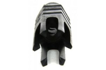 Image of Tacfire .223/.556 1/2inX28 Thread Spike Style Cnc Machined Muzzle Brake/Parkerized Steel, Black MZ1012