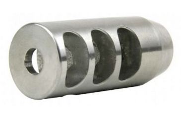 Image of Tacfire .223/.556 1/2inX28 Tpi Compact Size Muzzle Brake w/Crush Washer, Stainless Steel MZ1002SS