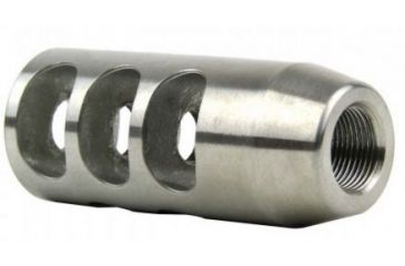 Image of Tacfire .223/.556 1/2inX28 Tpi Compact Size Muzzle Brake w/Crush Washer, Stainless Steel MZ1002SS