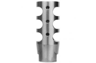 Image of Tacfire .223/.556 1/2inX28 Tpi Compact Size Muzzle Brake w/Crush Washer, Stainless Steel MZ1002SS