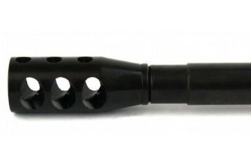 Image of Tacfire .223/.556 1/2inX28 Tpi Compact Size Muzzle Brake w/Crush Washer/Steel, Black MZ1002