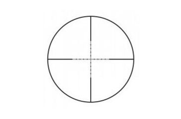 Image of Tacfire 3-9X42 Compact Scope/Mil-Dot/Rings, Black SC3942M