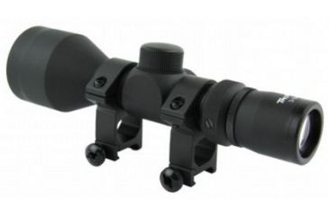 Image of Tacfire 3-9X42 Compact Scope/Mil-Dot/Rings, Black SC3942M