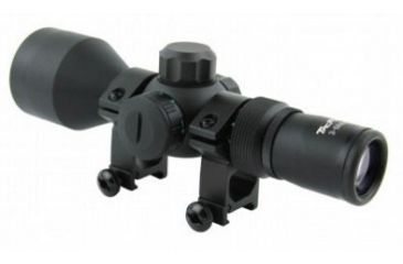 Image of Tacfire 3-9X42 Dual Ill. Compact Scope/Rangefinder/Rings, Black SC3942R-I
