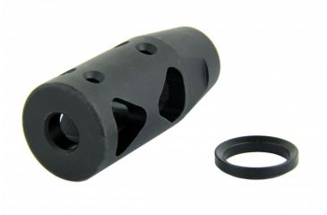 Image of Tacfire .308 5/8inx24 Thread Dragon Muzzle Brake/ Steel, Black, MZ1018-3B