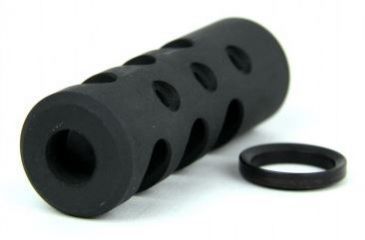 Image of Tacfire .308 5/8inX24 Thread Full Size Muzzle Brake w/Crush Washer, Black MZ1003-3B