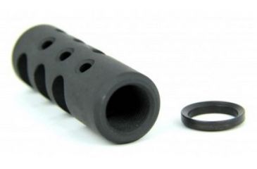 Image of Tacfire .308 5/8inX24 Thread Full Size Muzzle Brake w/Crush Washer, Black MZ1003-3B