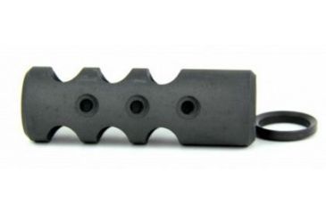 Image of Tacfire .308 5/8inX24 Thread Full Size Muzzle Brake w/Crush Washer, Black MZ1003-3B