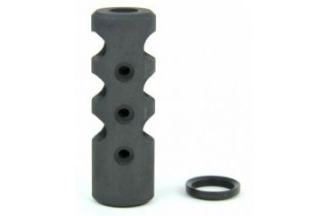 Image of Tacfire .308 5/8inX24 Thread Full Size Muzzle Brake w/Crush Washer, Black MZ1003-3B