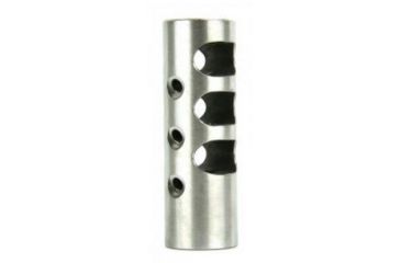 Image of Tacfire .308 5/8inX24 Thread Full Size Muzzle Brake w/Crush Washer, Stainless Steel MZ1003-3SS