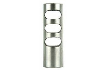 Image of Tacfire .308 5/8inX24 Thread Full Size Muzzle Brake w/Crush Washer, Stainless Steel MZ1003-3SS