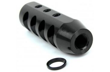 Image of Tacfire .308 5/8inX24 Thread Oversized 20 Oz. Competition Muzzle Brake w/Crush Washer/Steel, Black MZ1011, EDEMO1