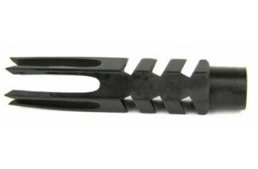 Image of Tacfire .308 5/8inX24 Thread Spike Style Cnc Machined Muzzle Brake/Parkerized Steel, Black MZ1012-3B, EDEMO1