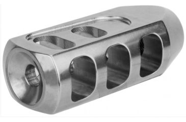 Image of Tacfire .308 5/8inX24 Thread Tanker Style Muzzle Brake w/Crush Washer, Stainless Steel MZ1009-3SS