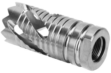 Image of TacFire .308 5/8X24 Spiral Crown Muzzle Brake, Black, MZ1021-3SS