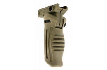 Image of Tacfire 4 Position Foldable Locking Foregrip, Tan VG08-T