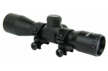 Image of Tacfire 4X32 Compact Scope/Rings/Rangfinder, Black SC432R