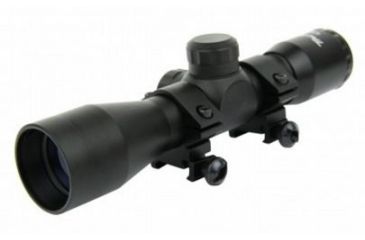 Image of Tacfire 4X32 Compact Scope/Rings/Rangfinder, Black SC432R