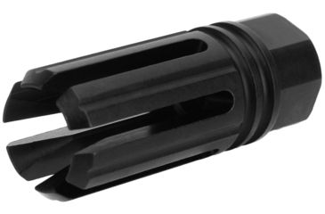 Image of TacFire AR-15 6-Prong Muzzle Brake, 5.56x45mm NATO, 1/2x28, Black Oxide Black, MZ1005-N