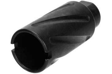 Image of TacFire 5.56 1/2X28 Flash Can Muzzle Brake, Black, MZ1007-N
