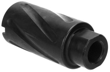 Image of TacFire 5.56 1/2X28 Flash Can Muzzle Brake, Black, MZ1007-N