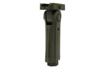 Image of Tacfire 5 Position Foldable Grip w/Double Switch Housin &amp; Storage, Green VG04-OD