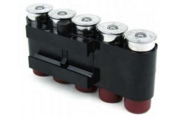Image of Tacfire 5 Round Side Shell Carrier 12G Shotgun /Picatinny, Black MSG003
